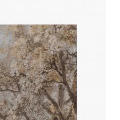 Zig Zag Art Forest Fresco Art Print