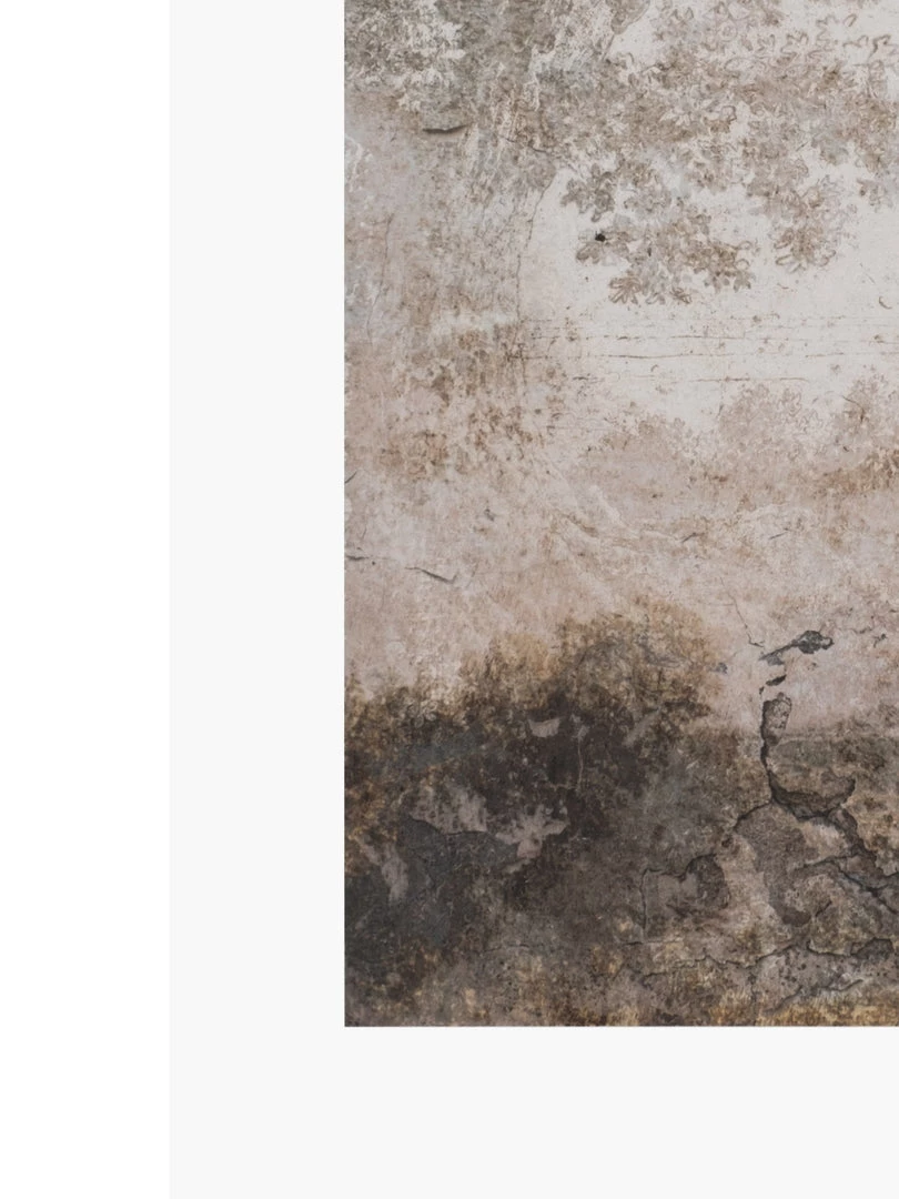 Zig Zag Art Fresco Collage Art Print Prints