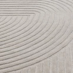 Asiatic Drop Ship Geo Silver Wool Rug Rugs