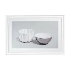 Hudson Home Framed Art Still Life Of Bowls