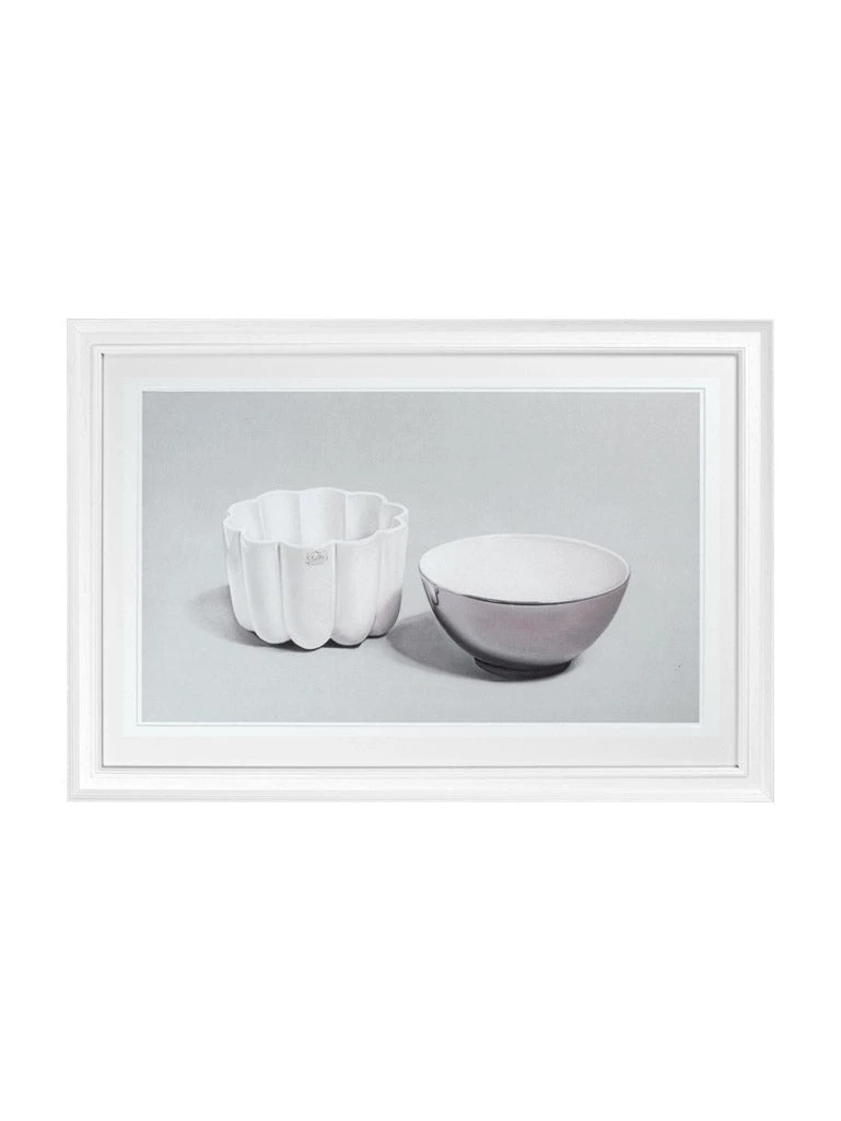 Hudson Home Framed Art Still Life Of Bowls