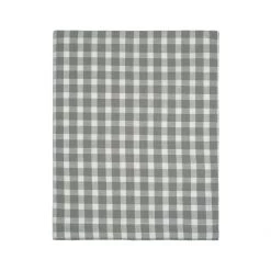 Waltons Kitchen Gingham Mink And Cream Tablecloth