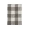 Hudson Home Gingham Tea Towel Warm Grey