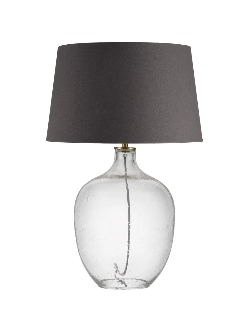 Bundle Glass Bubble Lamp - Charcoal Shade