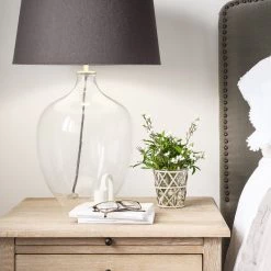 Bundle Glass Bubble Lamp - Charcoal Shade