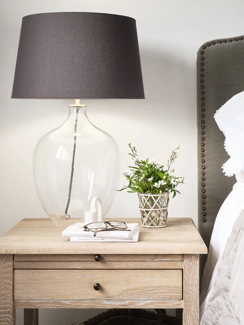 Bundle Glass Bubble Lamp - Charcoal Shade