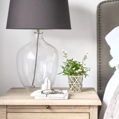 Bundle Glass Bubble Lamp - Charcoal Shade