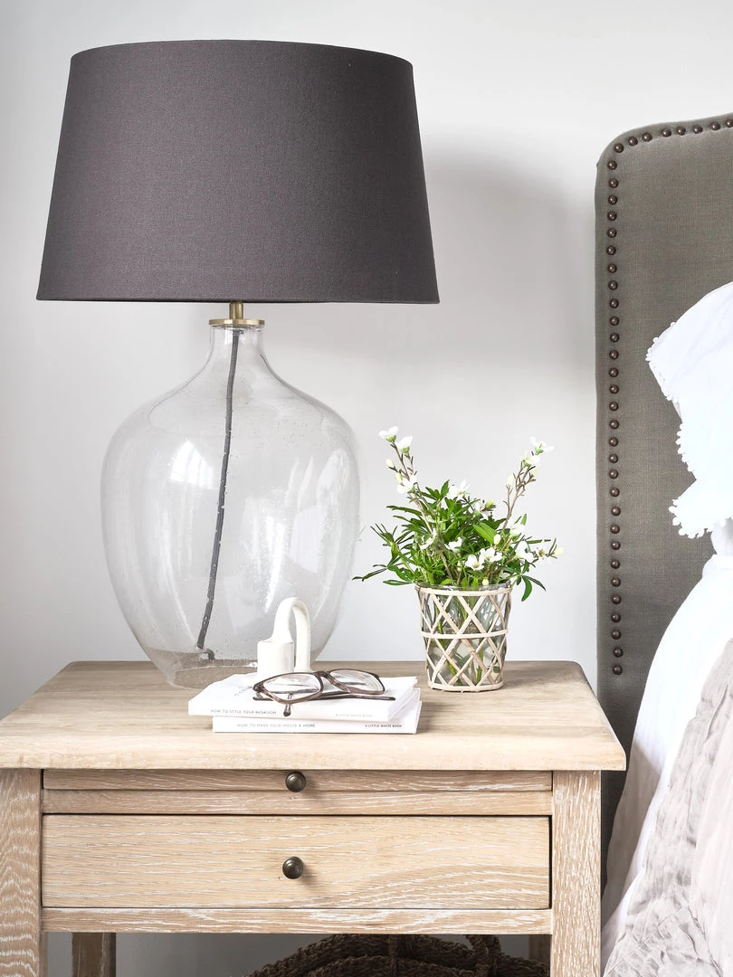 Bundle Glass Bubble Lamp - Charcoal Shade