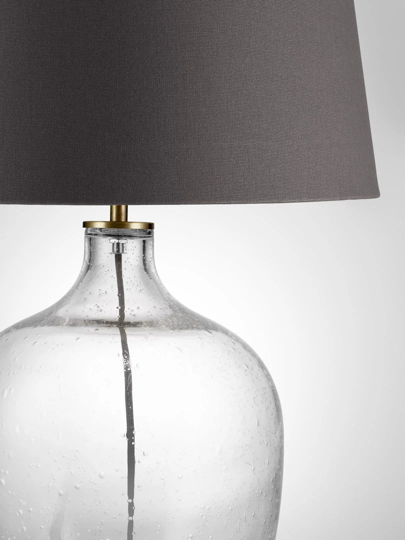 Bundle Glass Bubble Lamp - Charcoal Shade