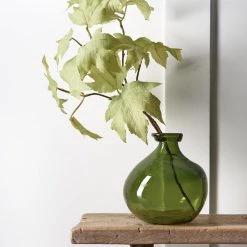 Silka Faux Green Maple Stem