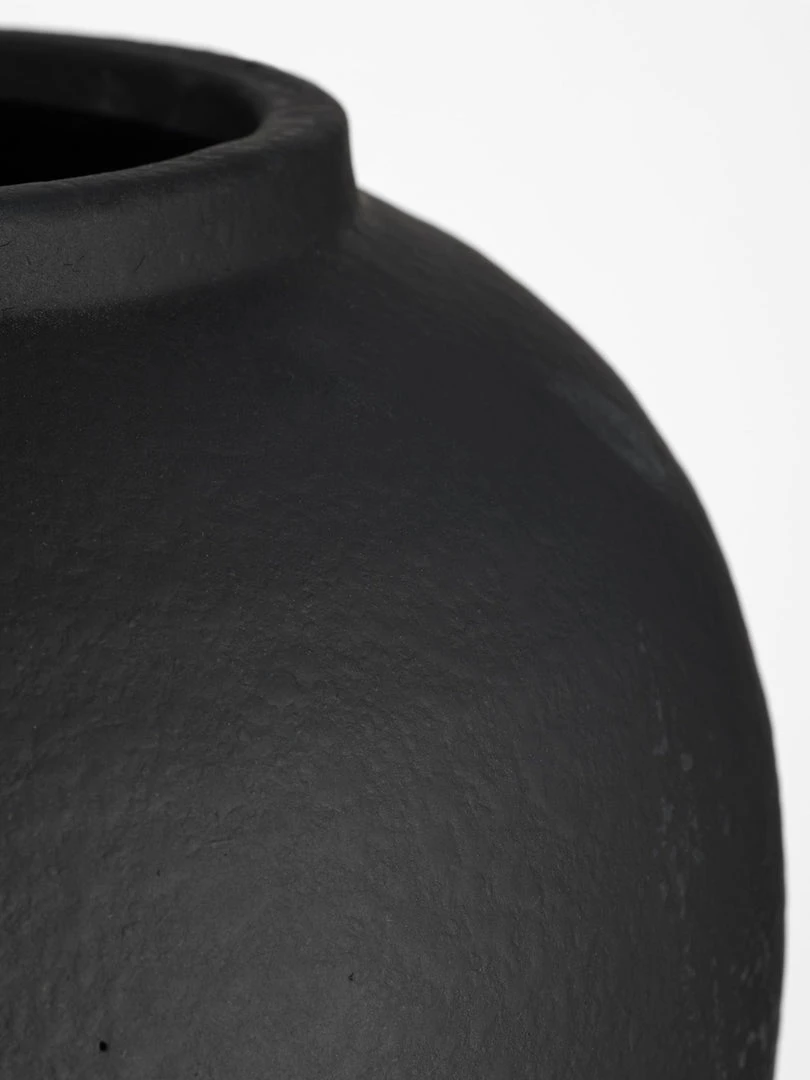Wikholm Form Halbury Black Vase Vases