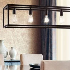 Elstead Drop Ship Harbour Island Chandelier