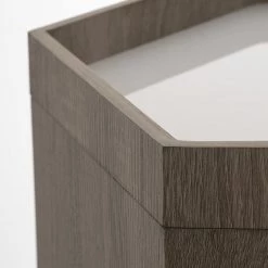 Pacific Drop Ship Hexaganol Storage Side Table Large