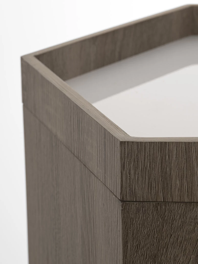 Pacific Drop Ship Hexaganol Storage Side Table Small