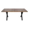 Pacific Drop Ship Lamosa Dining Table - Brass