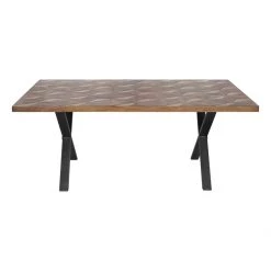 Pacific Drop Ship Lamosa Dining Table - Brass