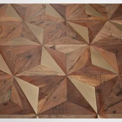 Pacific Drop Ship Lamosa Dining Table - Brass