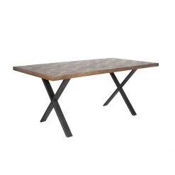 Pacific Drop Ship Lamosa Dining Table - Brass