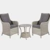 Pacific Drop Ship St Lucia Bistro Set Grey