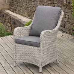 Pacific Drop Ship St Lucia 6 Seat Dinner Set Garden Seating