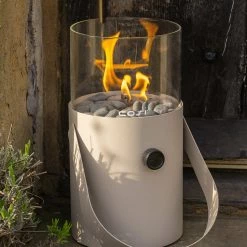 Pacific Drop Ship Fire Lantern - Taupe Fire Lanterns