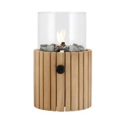 Pacific Drop Ship Timber Fire Lantern - Cylinder