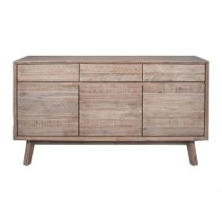 Pacific Drop Ship Talma Sand Wash Acacia Wood Sideboard Consoles & Sideboards