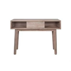 Pacific Drop Ship Talma Sand Wash Acacia Wood Console 1 Drawer Consoles & Sideboards