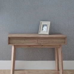 Pacific Drop Ship Talma Sand Wash Acacia Wood Console 2 Drawer