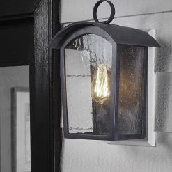 Elstead Drop Ship Outdoor Lighting Hilston Wall Light
