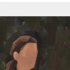 Zig Zag Art In The Garden Art Print