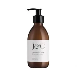 Hudson Home Soap & Cleaning Jasmine & Cedar Hand & Body Lotion