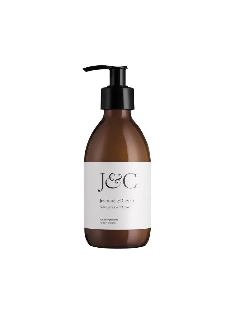Hudson Home Soap & Cleaning Jasmine & Cedar Hand & Body Lotion