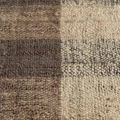 Libra Jonza Brown & Natural Check Rug