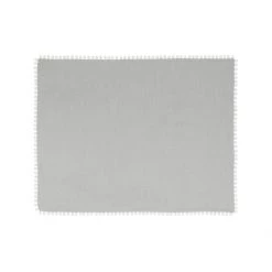 Magic Linen Sale Dove Grey Linen Bobble Placemats