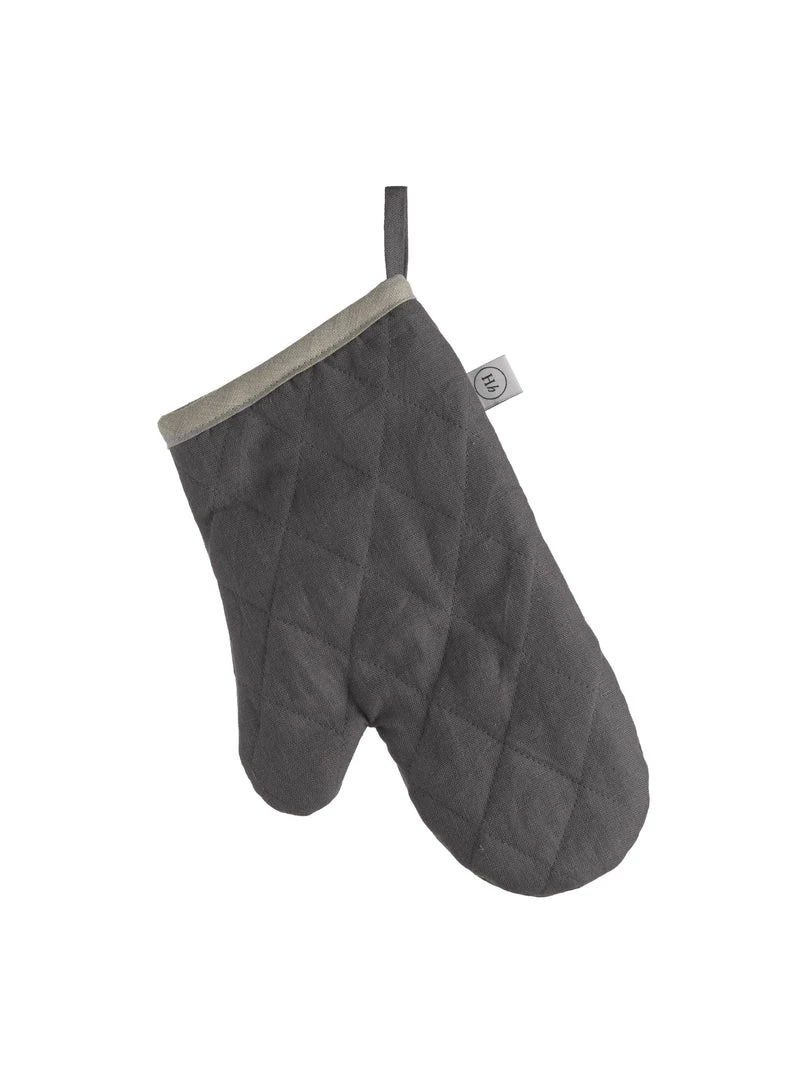 Magic Linen Sale Oven Glove Charcoal Grey