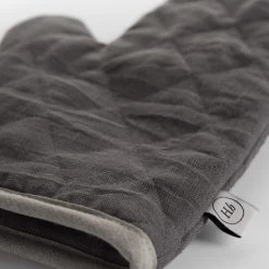 Magic Linen Sale Oven Glove Charcoal Grey