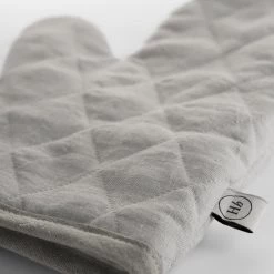 Magic Linen Oven Glove Dove Grey