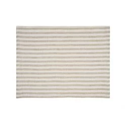 Magic Linen Sale Natural Stripe Linen Placemats