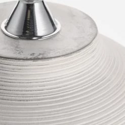 Quaint & Quality Lisbon White Table Lamp Cylinder Shade New