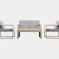 Gallery Direct Drop Ship Longbeach Lounge Set Garden Seating