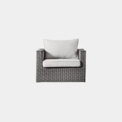 Gallery Direct Drop Ship Luca Armchair - Grey