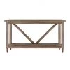 Gallery Direct Drop Ship Manor Trestle Console Table