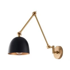 Gallery Direct Drop Ship Meha Wall Light - Antique Brass Wall Lights