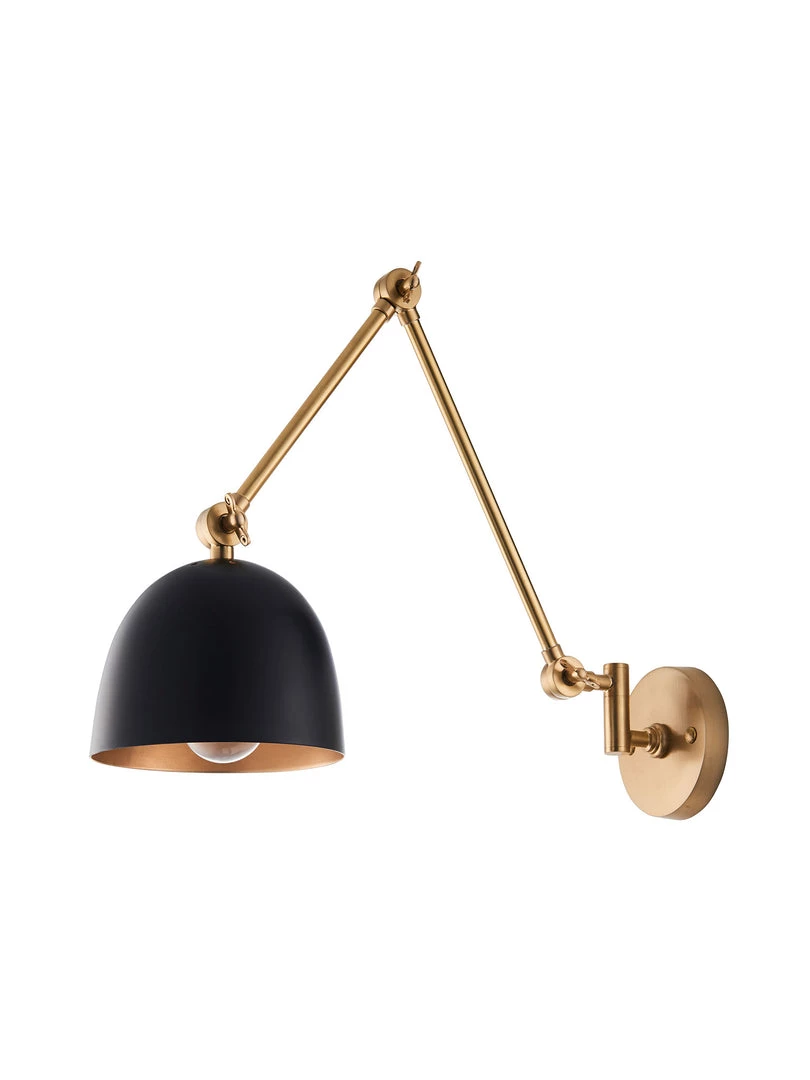 Gallery Direct Drop Ship Meha Wall Light - Antique Brass Wall Lights