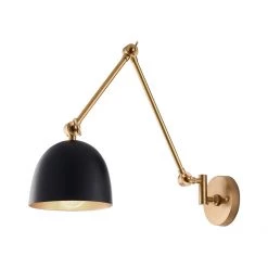 Gallery Direct Drop Ship Meha Wall Light - Antique Brass Wall Lights