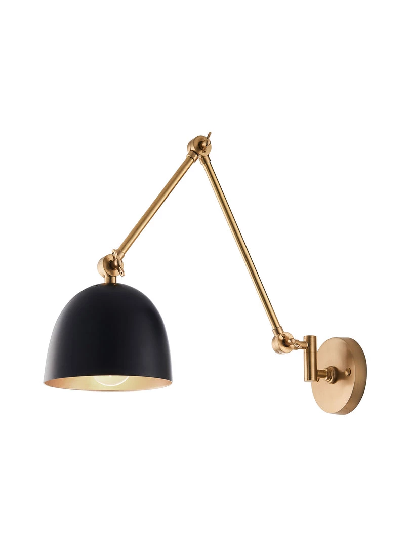 Gallery Direct Drop Ship Meha Wall Light - Antique Brass Wall Lights