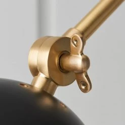 Gallery Direct Drop Ship Meha Wall Light - Antique Brass Wall Lights