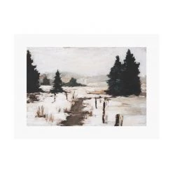 Zig Zag Art Prints Melting Snow Art Print