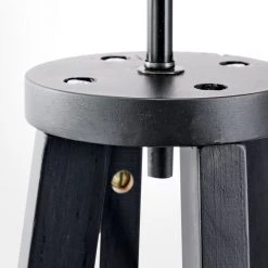 Pacific Drop Ship Morecambe Floor Lamp Base - Black